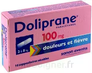 Doliprane 100 Mg Suppositoires Sécables 2plq/5 (10) à L'ISLE-SUR-LA-SORGUE