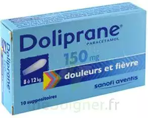 Doliprane 150 Mg Suppositoires 2plq/5 (10) à L'ISLE-SUR-LA-SORGUE