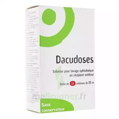 Dacudoses Solution Pour Lavement Ophtalmologique 24unid/10ml à L'ISLE-SUR-LA-SORGUE