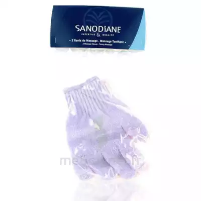 Sanodiane Gant De Massage Nylon X2 à L'ISLE-SUR-LA-SORGUE