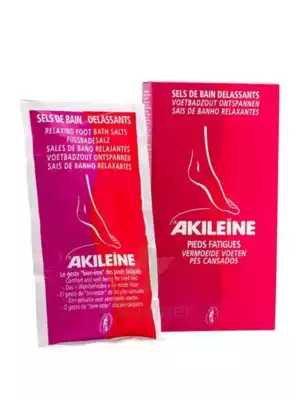 Akileine Soins Rouges Sels De Bain DÉlassant 2sach/150g à L'ISLE-SUR-LA-SORGUE