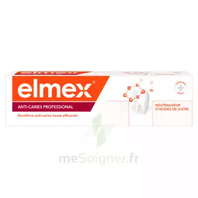 Elmex Anti-caries Professional Dentifrice T/75ml à L'ISLE-SUR-LA-SORGUE