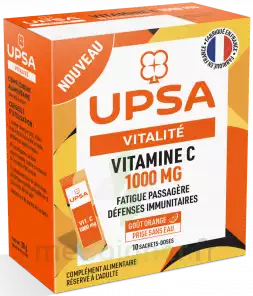 Upsa Vitamine C 1000 Poudre 10 Sachets à L'ISLE-SUR-LA-SORGUE